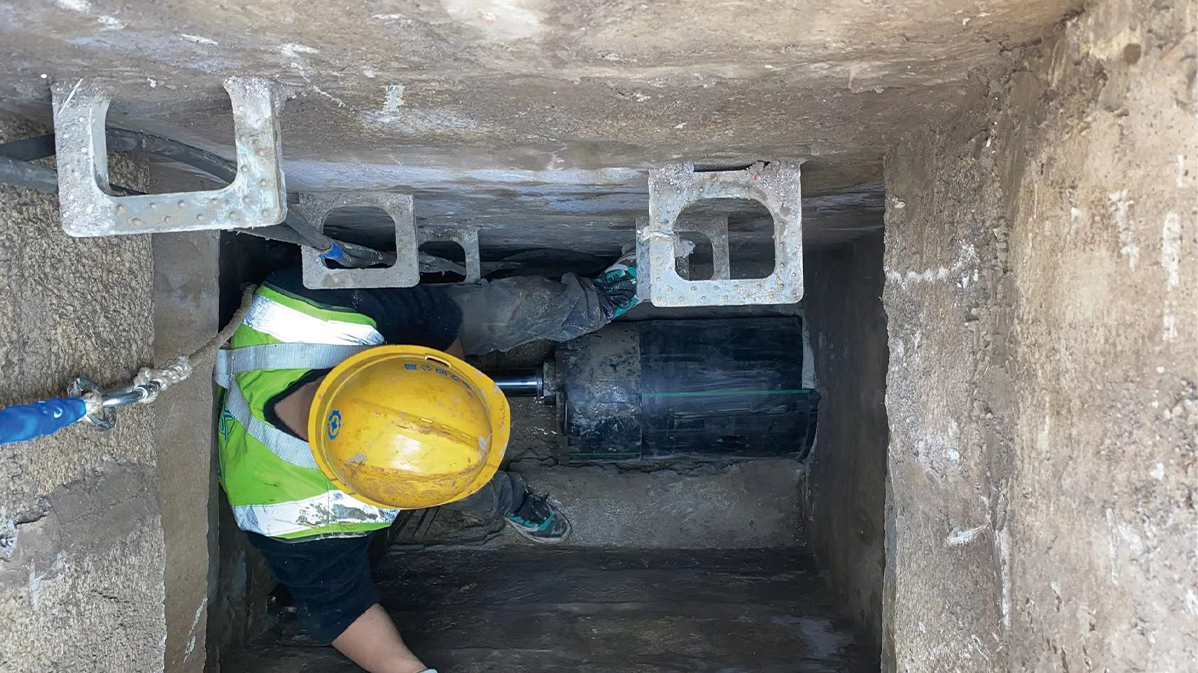 金东HDPE短管内衬法